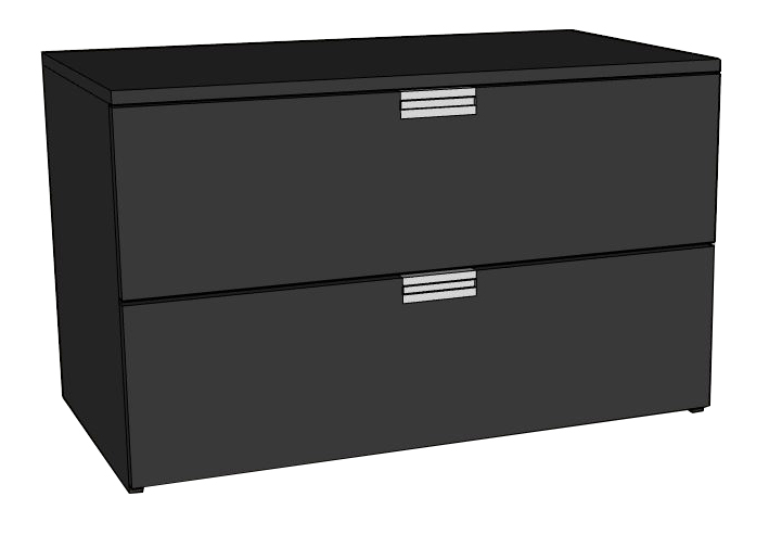 Urban 2 Drawer Chest, 36"W